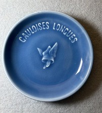 Vintage Small Blue Round