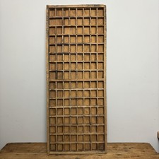 Vintage Wooden Printers Tray -