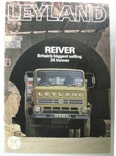 LEYLAND REIVER 24 TONNER Commercial Vehicle Sales Brochure c1980 #1813