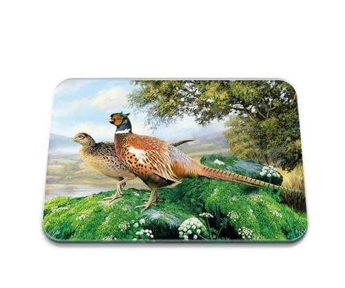 Tuftop pheasant glass - pheasant,