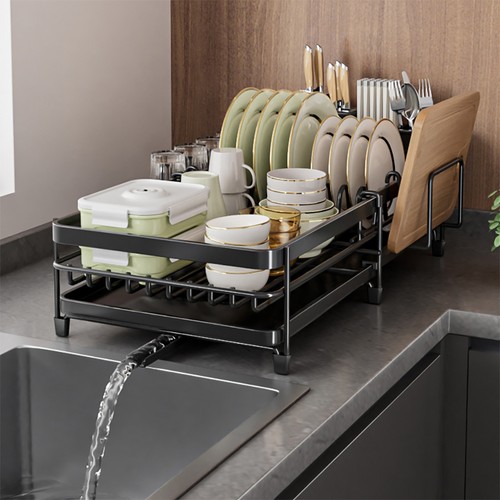 Extendable dish drainer rack - drainer,