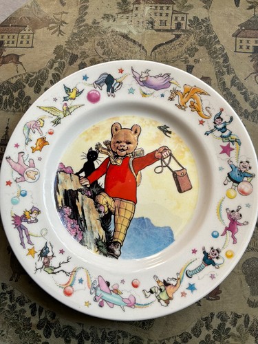 Wedgewood rupert bear plate - rupert,
