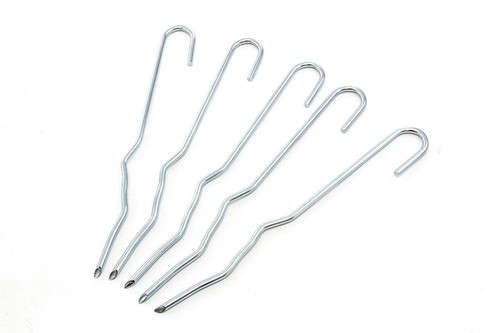 Kinked ground stakes - 12",