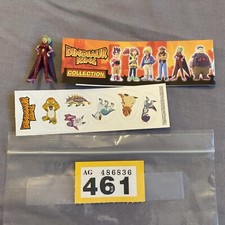 PD461 BIP Holland SEGA DINOSAUR KING 'Ursula' Mini Figure + Stickers Rare