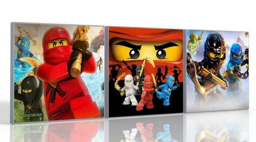 Lego ninjago canvas - lego, x