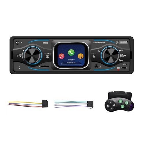 Car stereo system with - stereo, aux-in