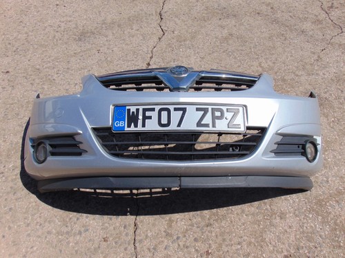 Vauxhall corsa silver bumper - vauxhall,