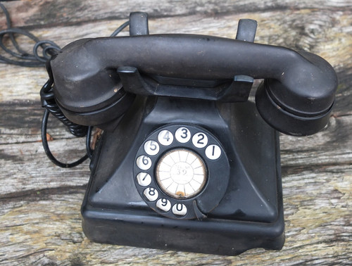 Vintage atm black bakelite - atm,