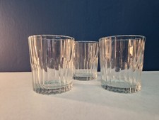 DURALEX MANHATTAN whisky old fashioned glasses x 3