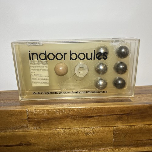 Vintage indoor boules set - vintage,