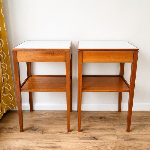 Vintage remploy teak bedside - vintage,