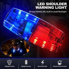 Red/Blue LED Strobe Warning