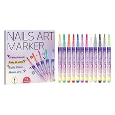 12 Colors Nail Art Pens Set