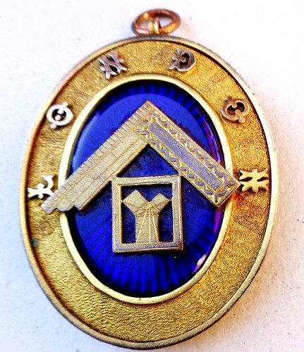 Large masonic medal london - large,