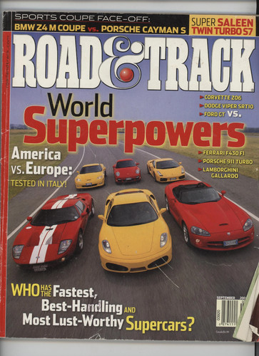 Road track september 2006 - &,