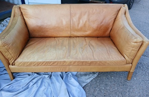 Halo leather armchair - , seater