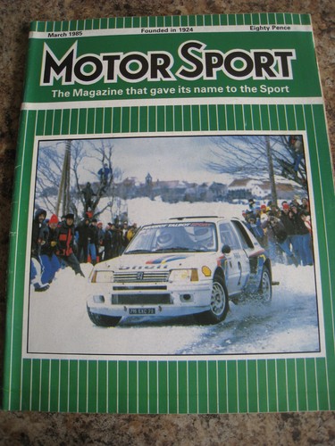 Motor sport mar 1985 porsche - sport,