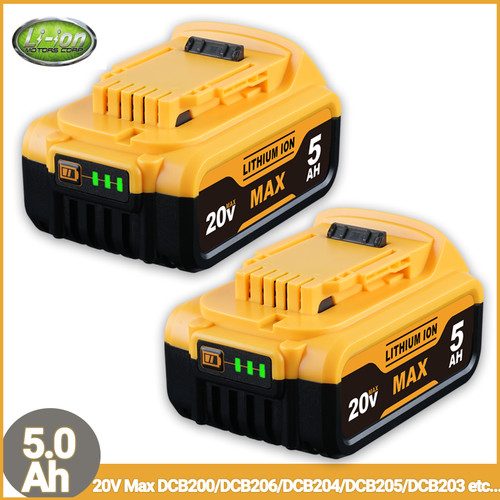 For dewalt 18v 5ah - for,