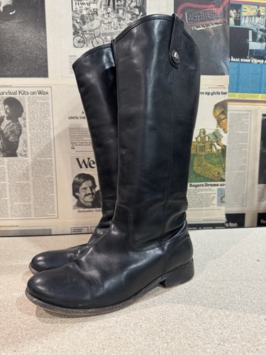 Frye melissa button black - button,