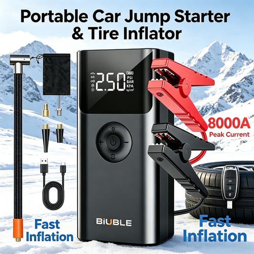 8000a car jump starter air - jump,
