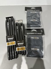 Brand New LEEDA Icon Sea Pier Fishing Rod Wrap Rest & Neoprene Rod Wraps