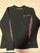 Pink Chrome hearts waffle knit