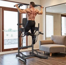 Home Gym Equipment, Full Body Machine, Dip, Pull Up Bar, Abdominal, Home Fitness