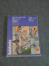 Jaguar XK120 XK140 XK150 & MK7/8/91948-61 Autobooks Workshop Manual 1974 edition