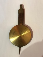 Vintage Wall clock pendulum 15cm long 67mm Diameter
