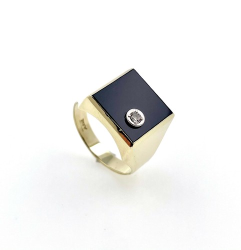 Men signet ring 333 - men's,