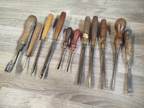 Vintage gouge chisels - vintage,