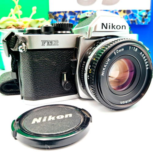 Nikon fm2 35mm film - nikon,