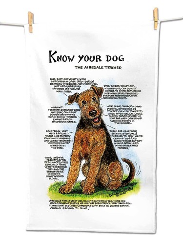 Airedale terrier tea - tea,