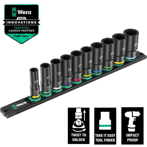 Wera 9660 magnetic rail - magnetic, b
