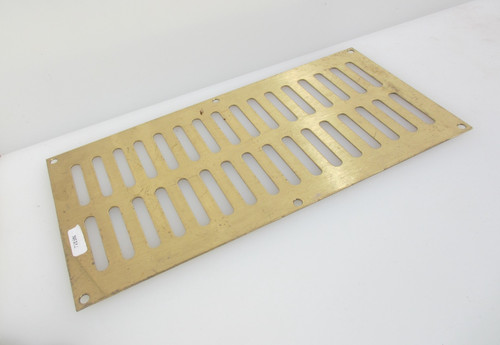 Brass ventilation grille grate - brass,