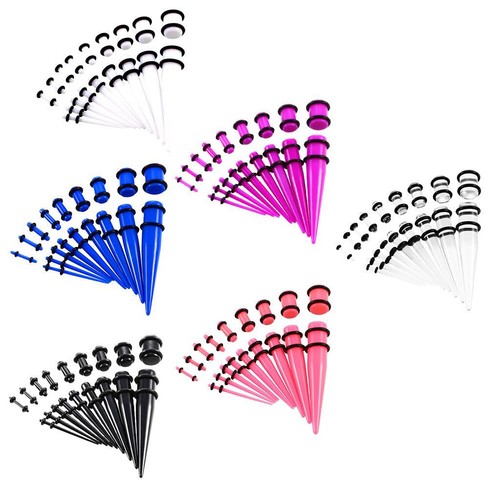 Pieces ear gauges - 18,