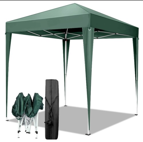 2mx2m pop gazebo - up, green