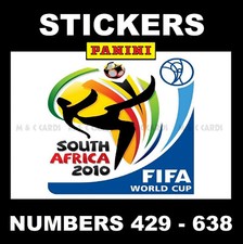 Panini 2010 World Cup stickers