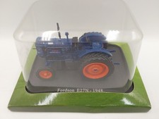 HACHETTE 1/43 1948 FORDSON E27N TRACTOR BLUE & ORANGE NEW IN PACK