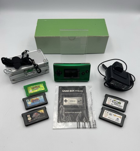 Gameboy micro boxed - micro, metallic