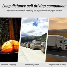 US Plug 110V 12 24 Volt Car