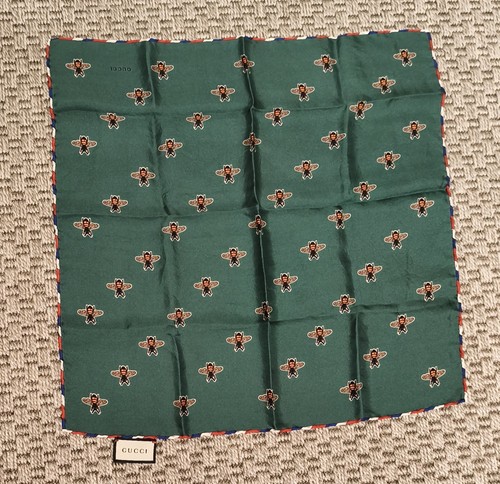 Gucci pocket square silk 100 - square,