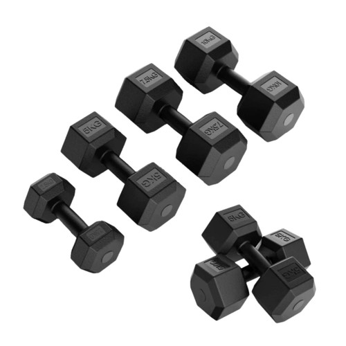 Exersci hex dumbbells 5kg - hex, 2.5kg