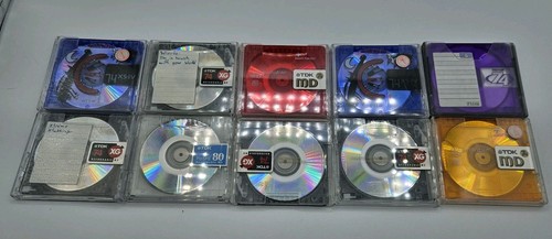 Tdk minidiscs bundle 10x - tdk,