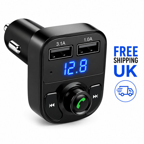 Bluetooth transmitter car - fm,