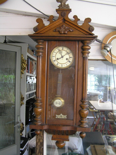 Wall clock gustav becker - wall,