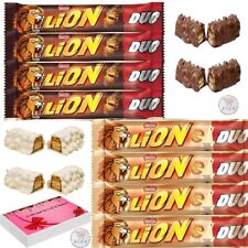 Chocolate Gift Box- Lion Milk & White Chocolate Peanut Duo Bars 60g (8 Pack)