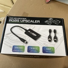 SEGA Megadrive HDMI Adapter Converter RGBS Upscaler For MD 1 & 2  Mega CD, 32 X