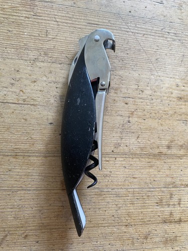 Alessi parrot corkscrew - alessi,