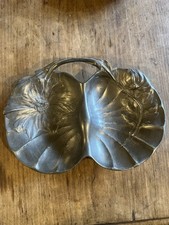 Kayserzinn Art Nouveau Pewter Fruit Bowl/Dish Hugo Leven Jugendstil 1898